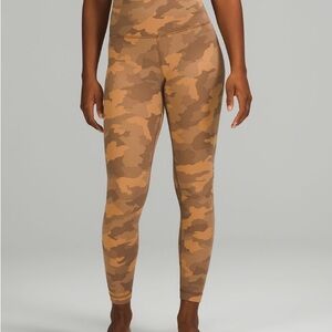Lululemon align Camo Print Women's Leggings